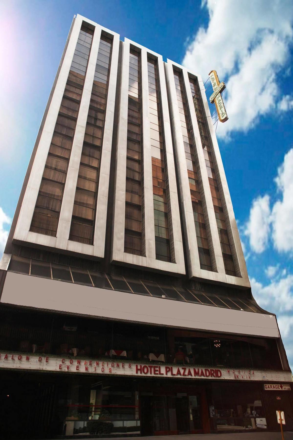 Hotel Plaza Madrid メキシコシティ エクステリア 写真