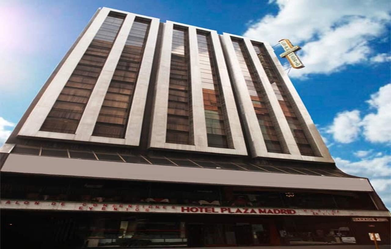Hotel Plaza Madrid メキシコシティ エクステリア 写真